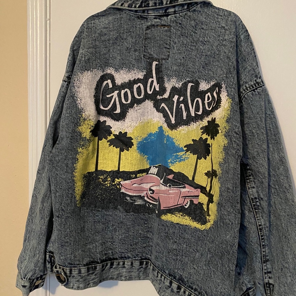 Good Vibes Jean Jacket